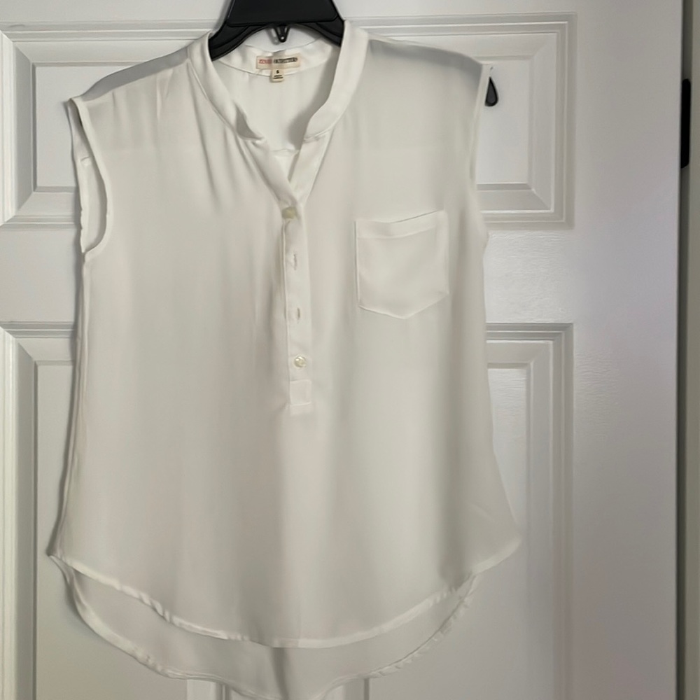White stylish blouse